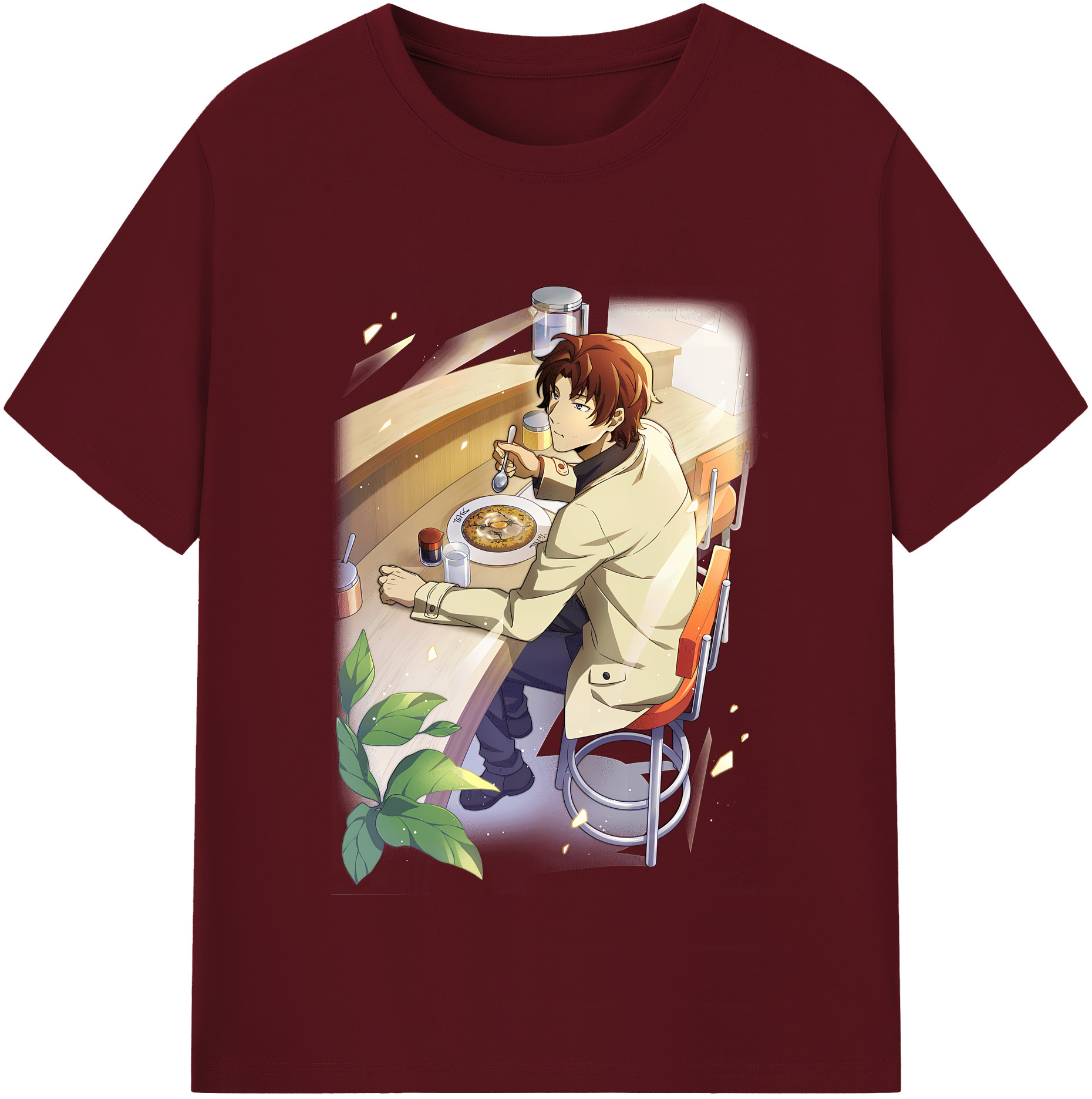 （画像用） 文豪ストレイドッグス Bungo Stray Dogs 綿100％半袖Tシャツ（フロントプリント）